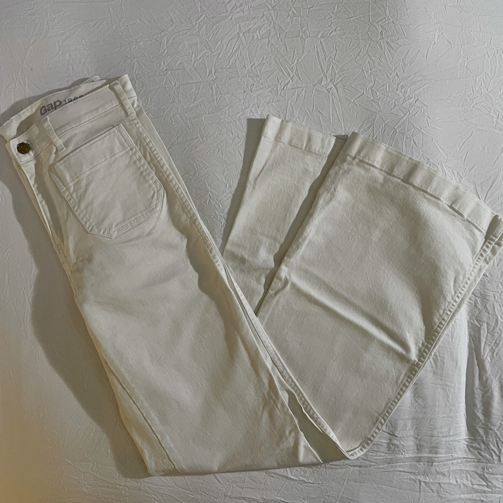 Wide Leg GAP Trousers High Rise